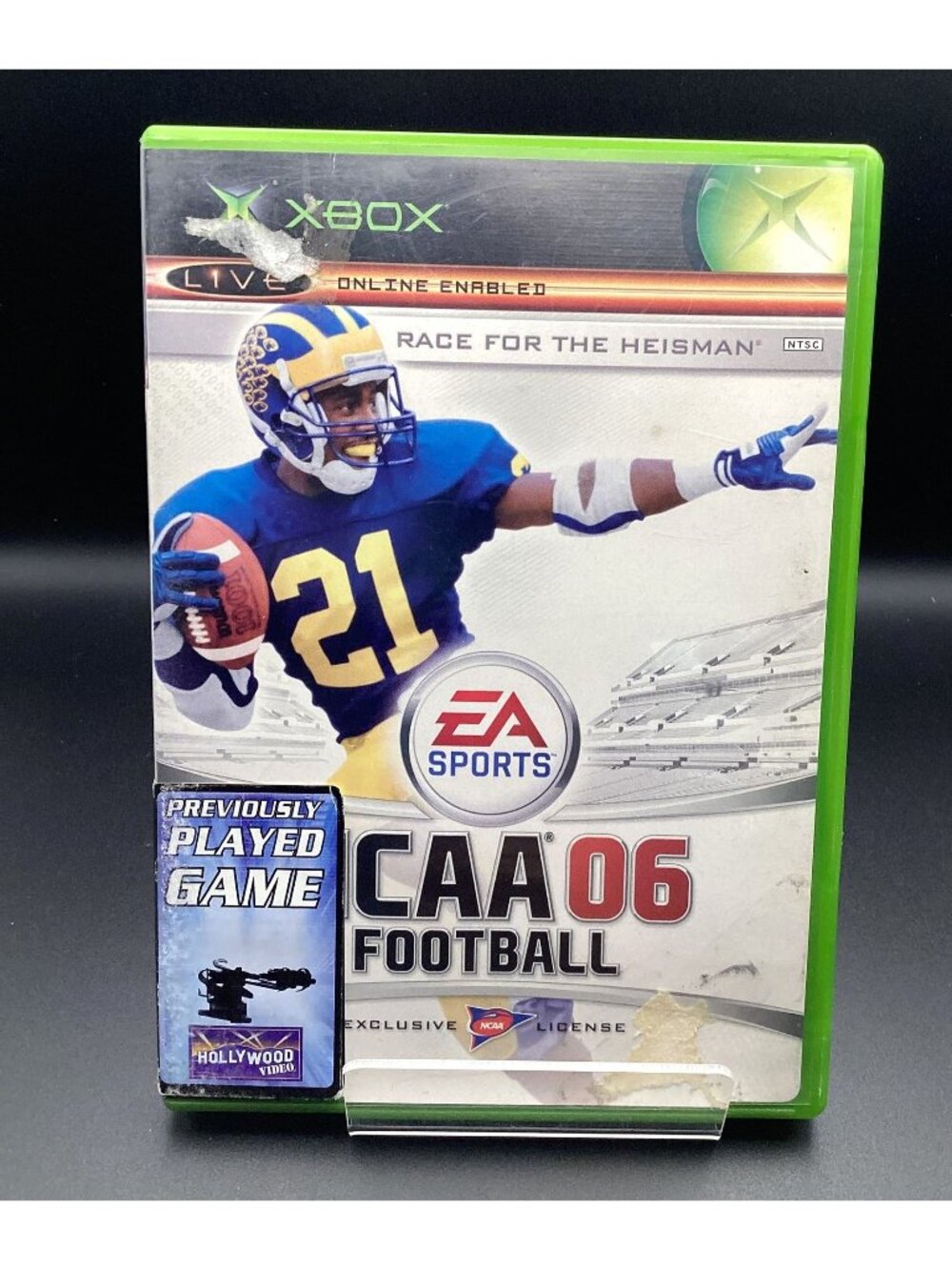 NCAA Football 2006 EA Sports Xbox Complete In Box Untested Video Game Collection